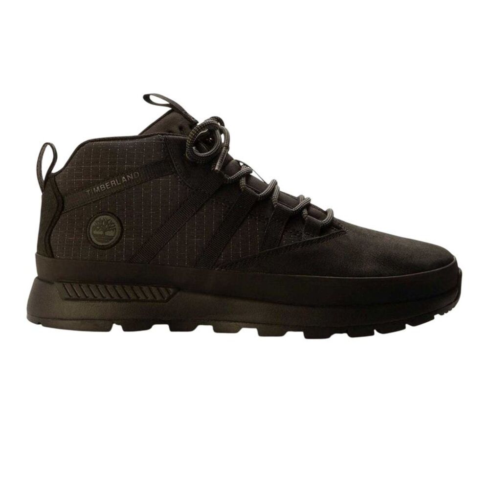 Timberland Childrens/Kids Trekker Leather Hiking Boots / Black